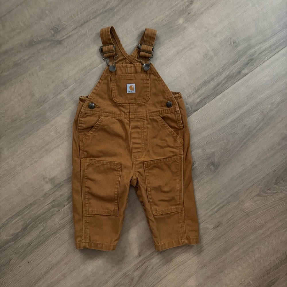 Baby Carhartt Canvas Bib Overalls